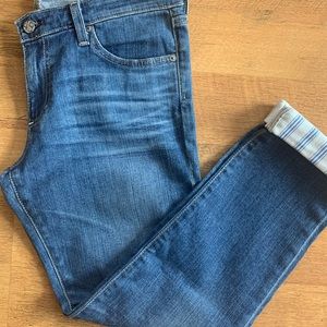 New w/o tags AG Stilt Roll-Up Cigarette Jenas 30R